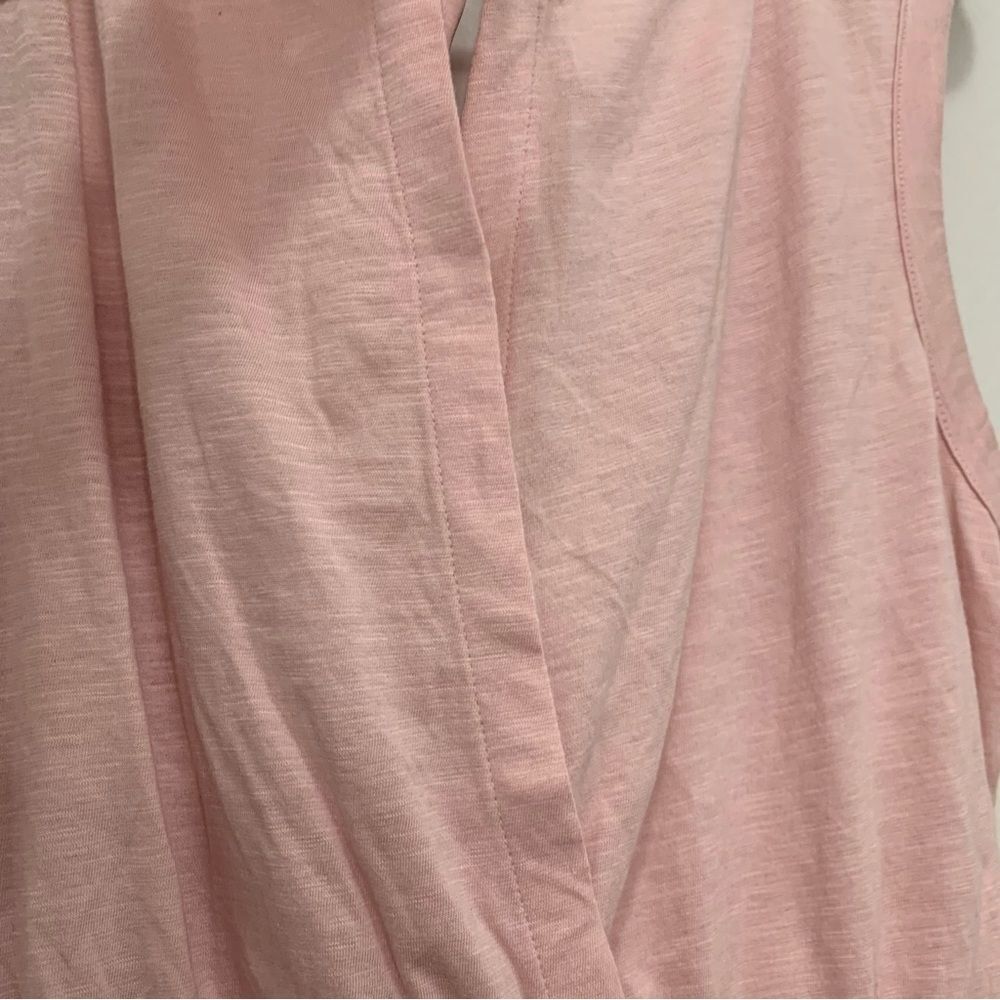 Banana Republic Pink Open Back Malibu Tee Size Small - Picture 3 of 7